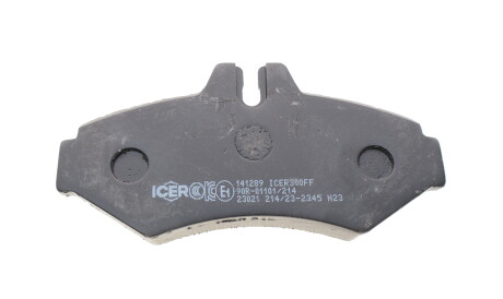 Фото 3 - Гальмівні колодки ICER 141289