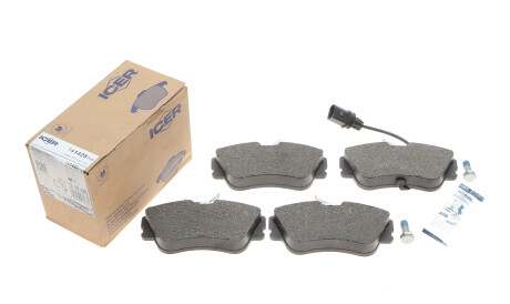 Фото 2 - Гальмівні колодки ICER 141425-700 (141425700)