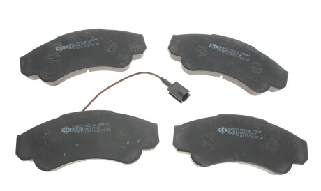 Фото 3 - Гальмівні колодки ICER 141522-066 (141522066)