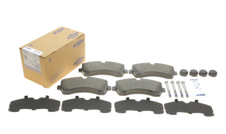 Фото 2 - Тормозные колодки ICER 141785