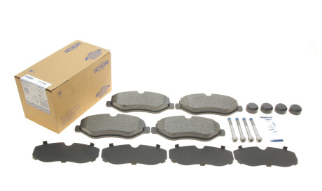 Фото 2 - Тормозные колодки ICER 141786