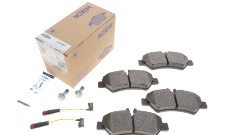 Фото 2 - Тормозные колодки ICER 141787