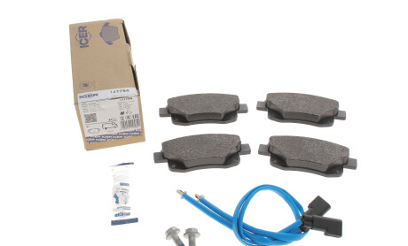 Фото 5 - Гальмівні колодки ICER 141794