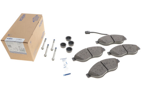 Фото 2 - Гальмівні колодки ICER 141803