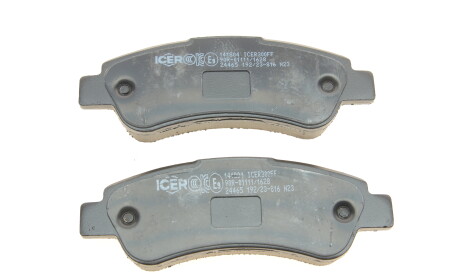 Фото 3 - Тормозные колодки ICER 141804