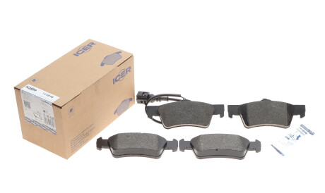 Фото 2 - Гальмівні колодки ICER 141816