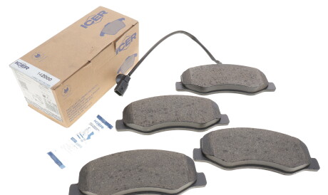 Фото 2 - Тормозные колодки ICER 142000