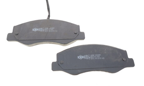 Фото 3 - Тормозные колодки ICER 142000