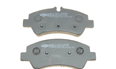 Фото 3 - Тормозные колодки ICER 142116