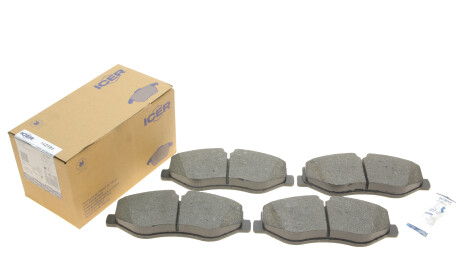 Фото 2 - Тормозные колодки ICER 142191