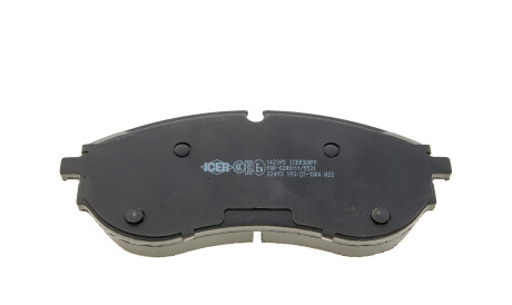 Фото 3 - Гальмівні колодки ICER 142395