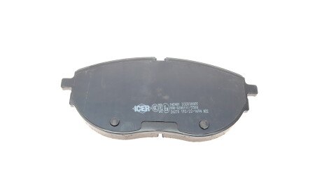 Фото 3 - Гальмівні колодки ICER 142401