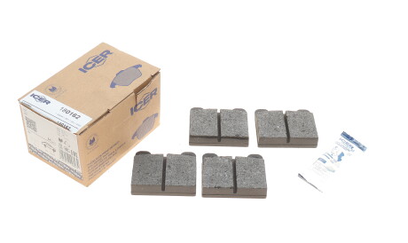 Фото 2 - Гальмівні колодки ICER 180162