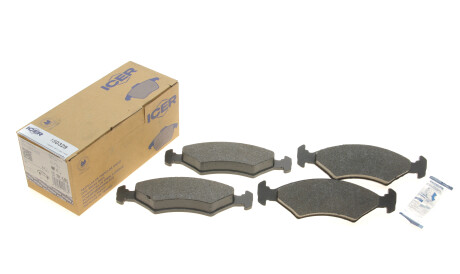 Фото 2 - Тормозные колодки ICER 180329