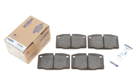 Фото 2 - Гальмівні колодки ICER 180454