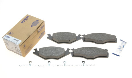 Фото 2 - Гальмівні колодки ICER 180460