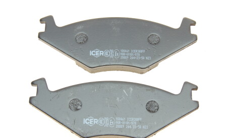Фото 3 - Тормозные колодки ICER 180461