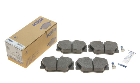 Фото 2 - Тормозные колодки ICER 180510-700 (180510700)