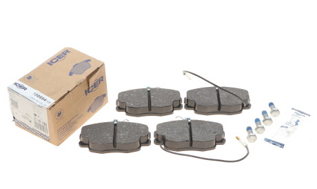 Фото 2 - Тормозные колодки ICER 180554-700