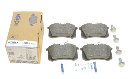 Фото 2 - Тормозные колодки ICER 180697-703 (180697703)