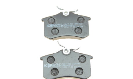 Фото 3 - Тормозные колодки ICER 180697-703 (180697703)