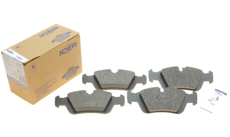 Фото 2 - Гальмівні колодки ICER 180801