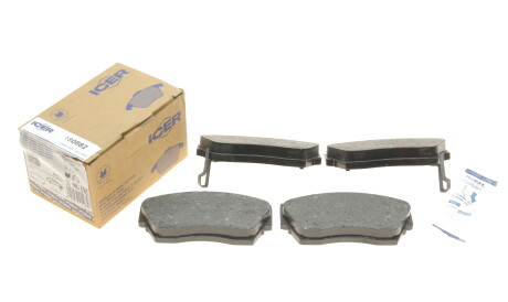 Фото 2 - Гальмівні колодки ICER 180882