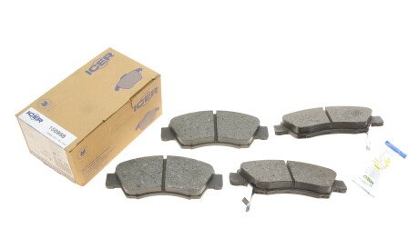 Фото 2 - Гальмівні колодки ICER 180958