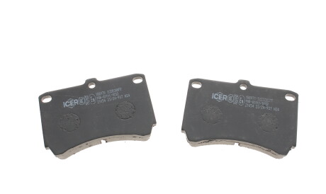 Фото 2 - Тормозные колодки ICER 180970