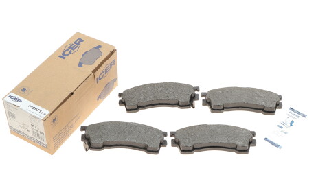 Фото 2 - Тормозные колодки ICER 180971-204