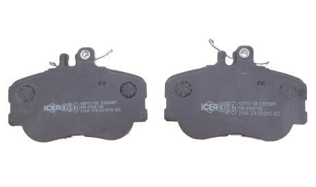 Фото 3 - Гальмівні колодки ICER 180973-700 (180973700)