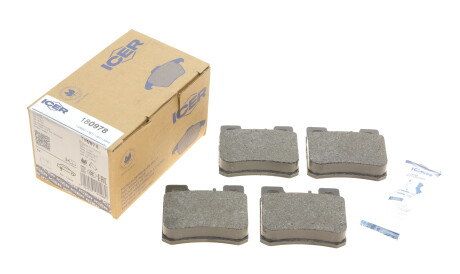 Фото 2 - Гальмівні колодки ICER 180978