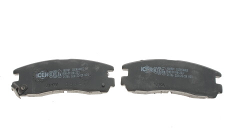 Фото 3 - Гальмівні колодки ICER 180981