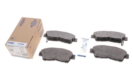 Фото 2 - Тормозные колодки ICER 181005