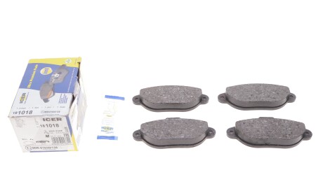 Фото 2 - Тормозные колодки ICER 181018