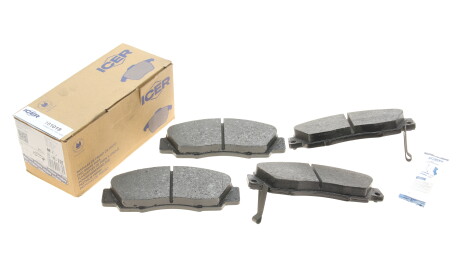 Фото 2 - Тормозные колодки ICER 181019