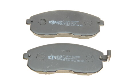 Фото 3 - Тормозные колодки ICER 181101