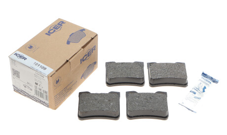 Фото 2 - Гальмівні колодки ICER 181109