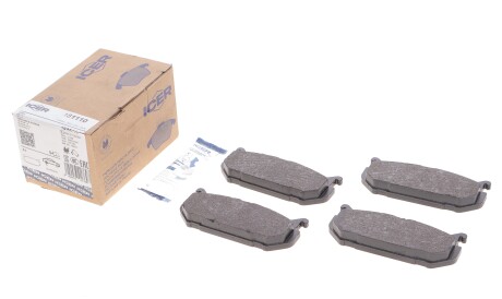 Фото 2 - Гальмівні колодки ICER 181110