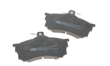 Фото 3 - Тормозные колодки ICER 181117-700 (181117700)