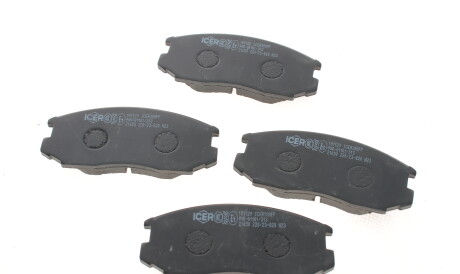 Фото 3 - Гальмівні колодки ICER 181129