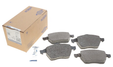 Фото 2 - Гальмівні колодки ICER 181138