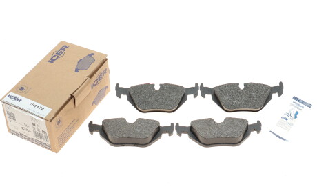 Фото 2 - Гальмівні колодки ICER 181174