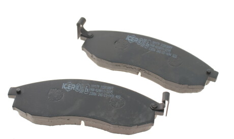 Фото 2 - Гальмівні колодки ICER 181179