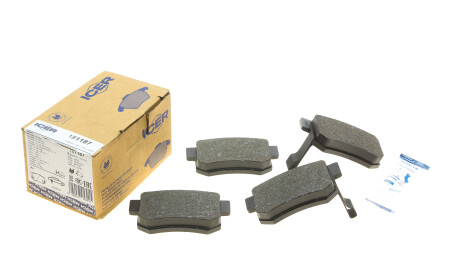 Фото 2 - Тормозные колодки ICER 181187