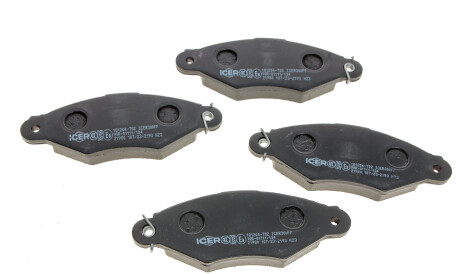 Фото 3 - Тормозные колодки ICER 181204-702