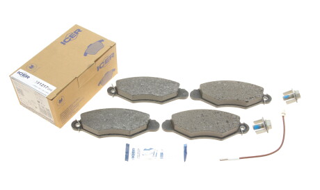 Фото 2 - Тормозные колодки ICER 181217-203