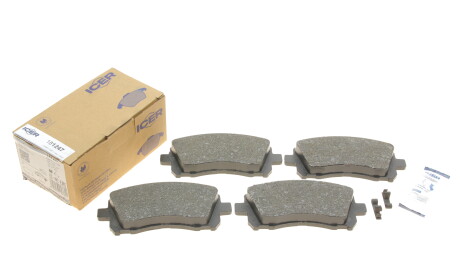 Фото 2 - Гальмівні колодки ICER 181247