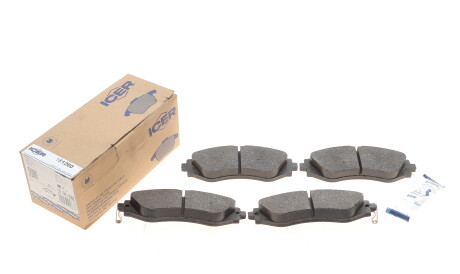 Фото 2 - Гальмівні колодки ICER 181260