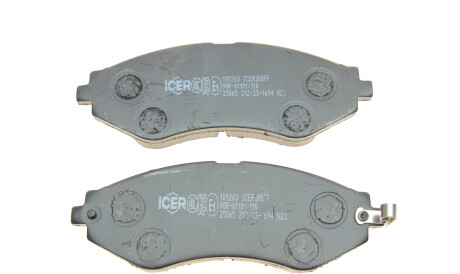 Фото 3 - Тормозные колодки ICER 181263